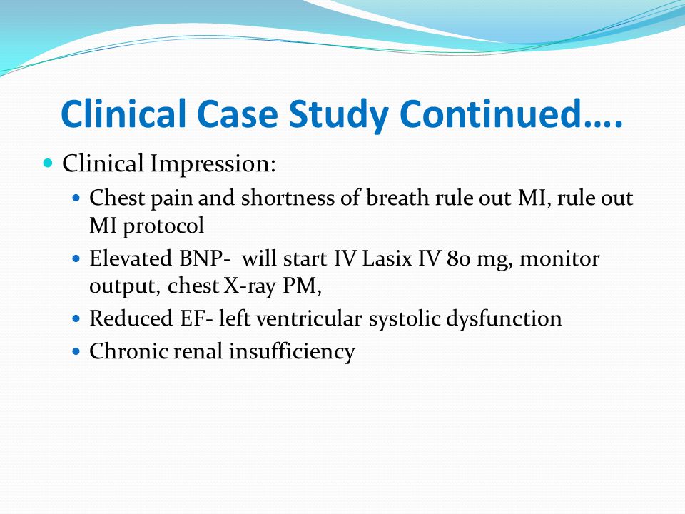 Clinical Case Studies - PowerPoint PPT Presentation